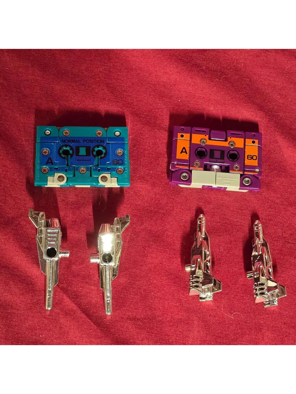 Transformers G1 Vintage Beastbox and Squawktalk 100% complete